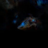 Blue Horsehead Nebula